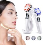 Hot Cold Face Massager - Wholesale Handheld LED Vibrating Face Lifting Device
