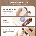 Electric Baby Nail Clipper - Custom Logo Professional Safety Finger Toe Nail Tool