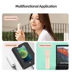 2 in 1 Mini Fan - Hot Sale Travel Powerful Handheld Power Bank Rechargeable Fan