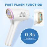 IPL Laser Hair Remover - 2026 Painless Ice Cooling Permanent Facial Epilator