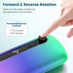 Electric Nail Drill - Best Portable Rechargeable 35000Rpm Professional Wireless Tool