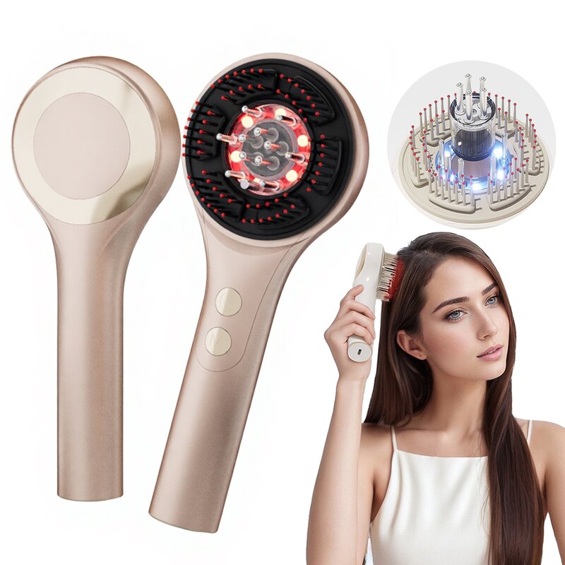 Electric Scalp Massager - New Visible Vibration Oil Applicator Anti Hair Loss Tool