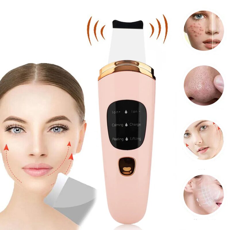 High Frequency Skin Scrubber - Deep Face Cleaning Pore Cleaner Lift Machine
