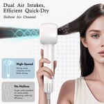 High Speed Ionic Hair Dryer - 2025 Best Seller BLDC Motor Negative Ion Dryer