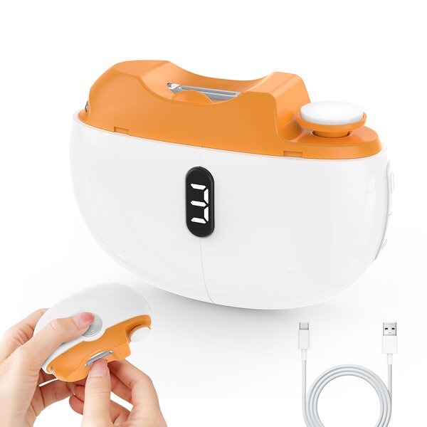 3 in 1 Baby Nail Clipper - Safety Portable Automatic LED Light Trimmer File Tool