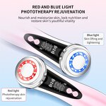 5 in 1 Facial Massager - New Design Home Electric LED Face Lifting Beauty Device