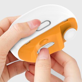 Electric Nail Clipper - 2025 New Trends Portable Manicure LED Light Trimmer