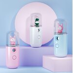 Nano Facial Mister - Wochuan OEM Cute Rabbit Moisturizing Steamer Mist Sprayer