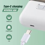 Electric Nail Clipper - New Portable Safe Toe Polishing Rechargeable USB Trimmer