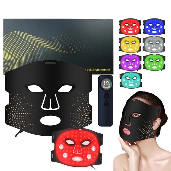 7 Color LED Eye Mask - Electric Heating Anti Wrinkle Beauty Skincare Device