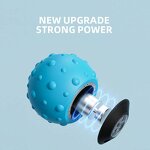 Vibrating Massage Ball - 4 Speed Textured Surface Deep Tissue Myofascial Release