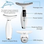 LED Red Light Therapy - Wochuan Best 7 Colors Skin Care Face Neck Lifting Tool