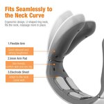Electric Neck Massager - High Quality Portable USB Pulse Neck Pain Relief Device