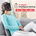 Foldable LED Face Mask - 2025 180 Beads 4 Colors Infrared Red Blue Light Tool