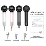 Ionic Pet Hair Dryer - Professional Mini Leafless Negative Ion 110000 Rpm Dryer