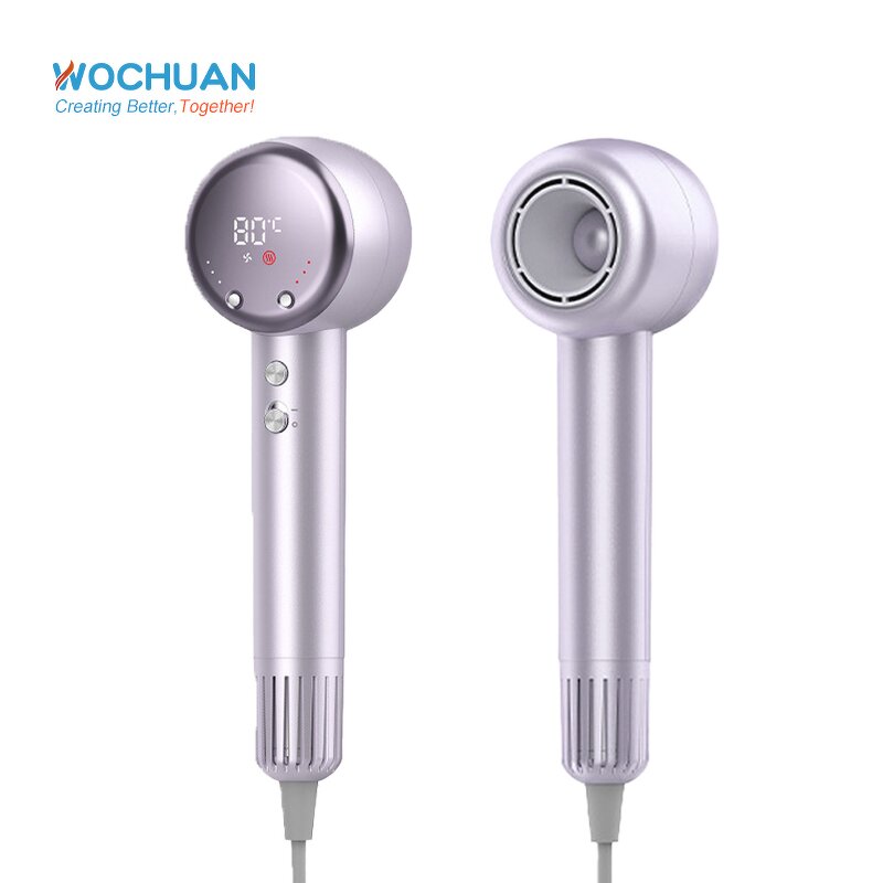 High Speed Ionic Hair Dryer - Fast Drying 3 Wind Speeds Professional Low Noise