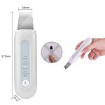 Ultrasonic Skin Scrubber - Rechargeable 4 Modes Blackhead Remover Pore Cleaner