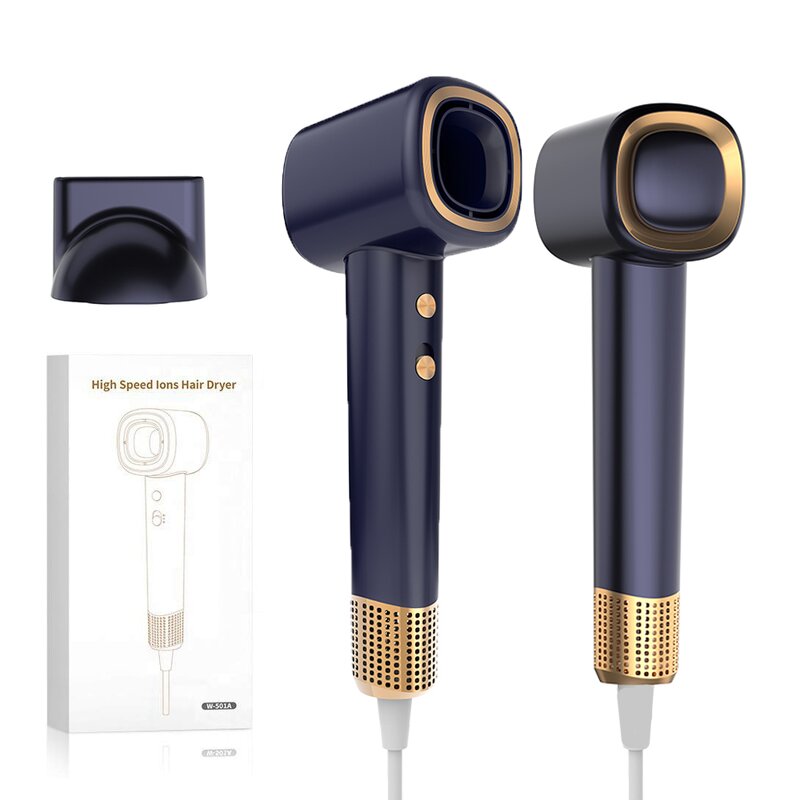 Ionic Hair Dryer - OEM 2025 1800W Low Noise Quiet Professional Salon Dryer
