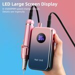 Electric Nail Drill - 2025 35000Rpm Aluminium Portable Manicure Nail Art Tool