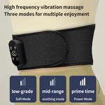 Electric Waist Massager - Cordless High Frequency Hot Compress Heating Pad Tool