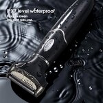 4 in 1 Hair Trimmer Kit - Professional Men Body Nose Beard Electric Foil Shaver