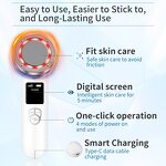 5 in 1 Facial Massager - LED Photon Therapy Skin Tightening Face Lifting Device