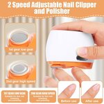 2 in 1 Electric Nail Clipper - 2025 New Upgrade Wholesale Professional Tool