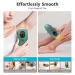 IPL Laser Hair Removal - Factory Direct Green Portable Home Epilator for Women