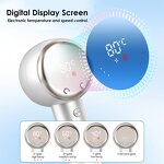 High Speed Ionic Hair Dryer - Fast Drying 3 Wind Speeds Professional Low Noise