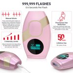 IPL Laser Hair Remover - New Portable Home Use Electric Depilator Epilator Tool
