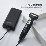 IPX7 Cordless Electric Shaver - Painless Female Body Bikini Hair Trimmer Razor