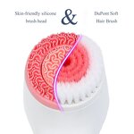 3 in 1 Facial Cleansing Brush - Wholesale Silicone Electric Face Cleaning Brush