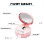 Nano Mist Sprayer - Best Selling Makeup Mirror Automatic Humidifier Power Bank