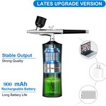 Cordless Airbrush Set - 2025 Portable Rechargeable Makeup Nail Art Cake Tool