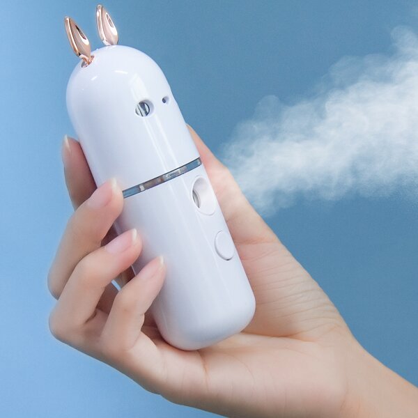 Nano Facial Sprayer - Portable USB Rechargeable Continuous Mist Sprayer for Lashes