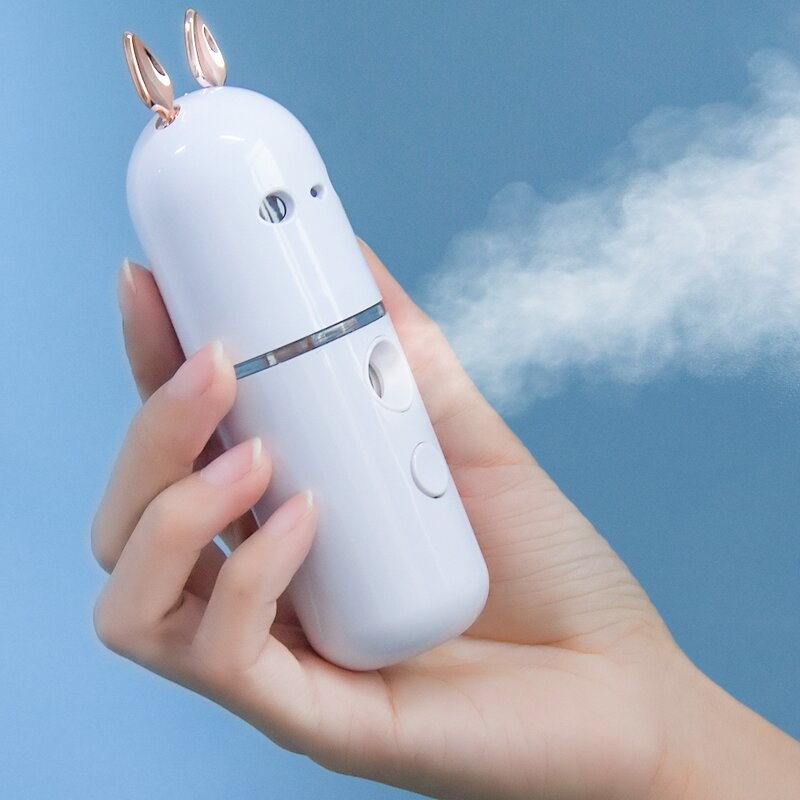Nano Facial Sprayer - Portable USB Rechargeable Continuous Mist Sprayer for Lashes