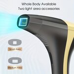 3 in 1 IPL Hair Remover - 2025 Home Use Pulsed Light Hand Held Epilator Device