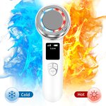 5 in 1 Facial Massager - LED Photon Therapy Skin Tightening Face Lifting Device