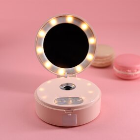 Nano Mist Sprayer - Best Selling Makeup Mirror Automatic Humidifier Power Bank
