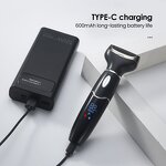 4 in 1 Hair Trimmer Kit - Professional Men Body Nose Beard Electric Foil Shaver