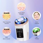3 in 1 RF Facial Machine - Home High Intensity EMS Skin Rejuvenation Massager