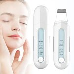 Ultrasonic Skin Scrubber - Rechargeable 4 Modes Blackhead Remover Pore Cleaner