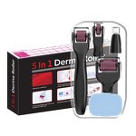 Derma Rolling System Set Manufacturer - 5in1 for Face Eye Skin Rejuvenation Whitening Body Stretch Mark