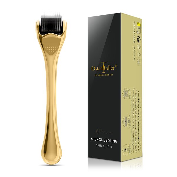 Derma Roller Manufacturer - Custom Home Use 540 Titanium 0.5MM for Whitening Face Body Hair Beard