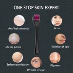 Derma Roller Manufacturer - Premium Medical 0.5mm 1mm 1.5mm DRS 540 for Home Face Acne Beard Growth