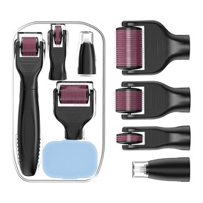 Derma Rolling System Set Manufacturer - 5in1 for Face Eye Skin Rejuvenation Whitening Body Stretch Mark