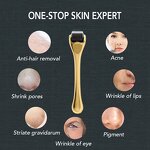 Derma Roller Manufacturer - Custom 0.5 mm Titanium for Beard Hair Regrowth Face Nose Lip Skin Care