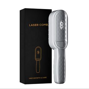 Laser Comb Manufacturer - Wireless 655nm LED with 12 Lamps for Hair Growth Serum Sonic Vibration