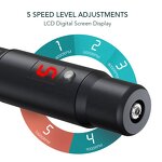 Microneedling DermaPen Manufacturer - Rechargeable LCD Screen Display for Face Acne Removal Hair Growth