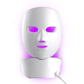 LED Light Therapy Mask Manufacturer - 7 Color Photon for Face Neck Acne Treatment Skin Rejuvenation